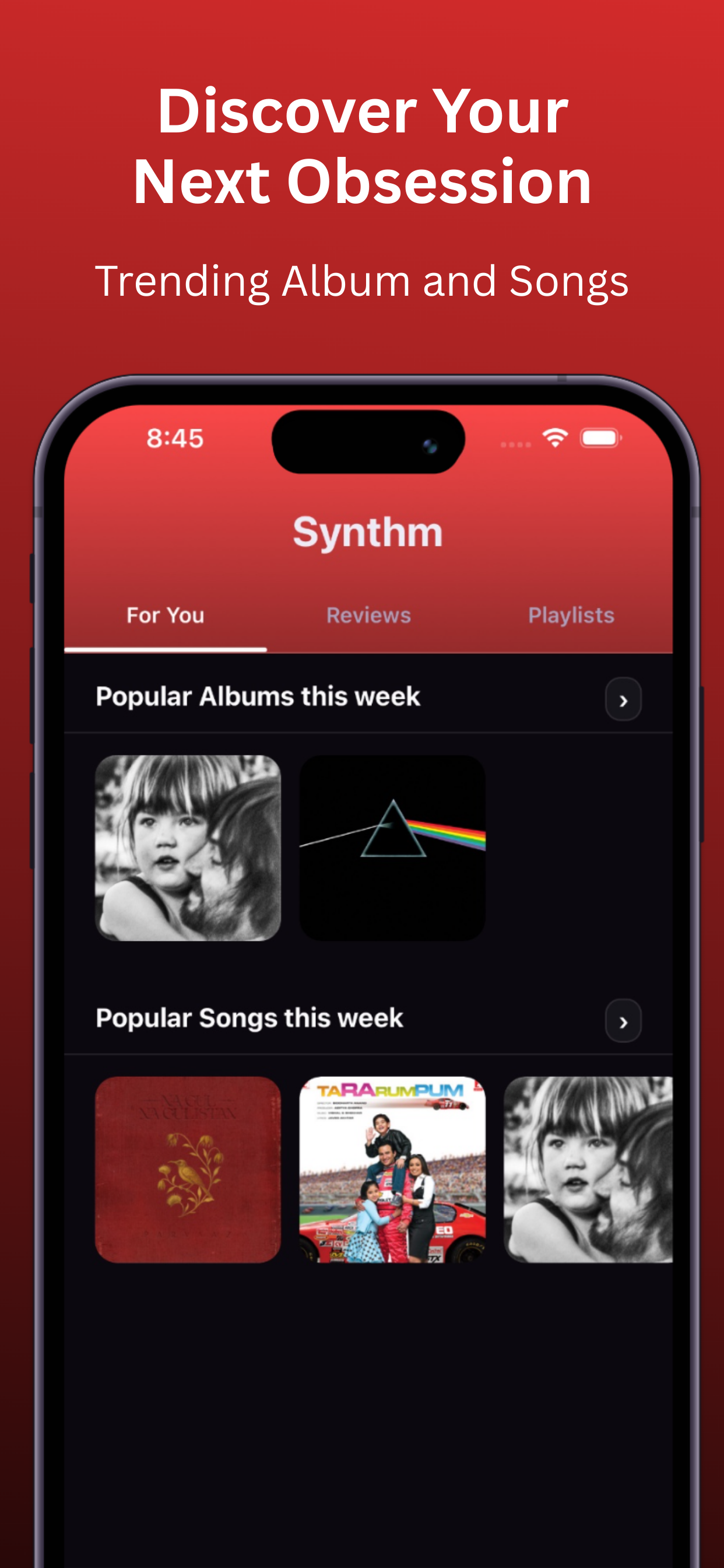 Synthm app screenshot 1